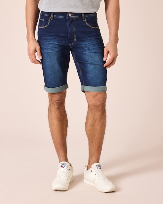 Produktabbildung für Stretch Denim Bermudas