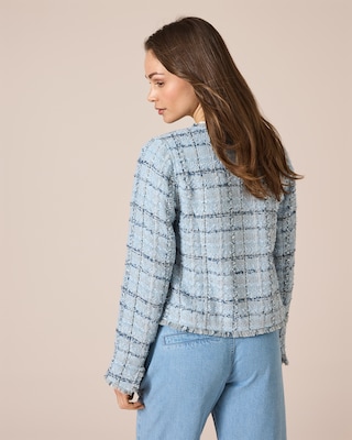 Produktabbildung 5 für Bouclé-Jacke mit Fransen