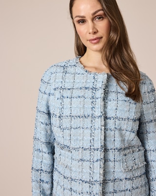 Produktabbildung 7 für Bouclé-Jacke mit Fransen