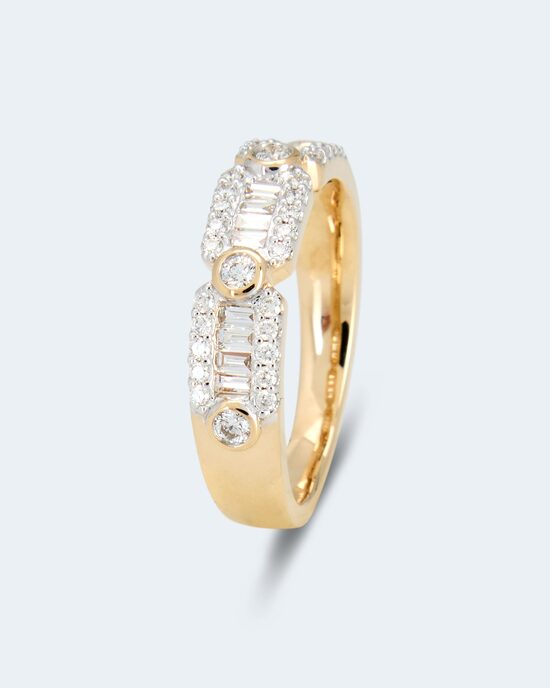 Produktabbildung für Brillantring mit Diamanten 0,55 ct
