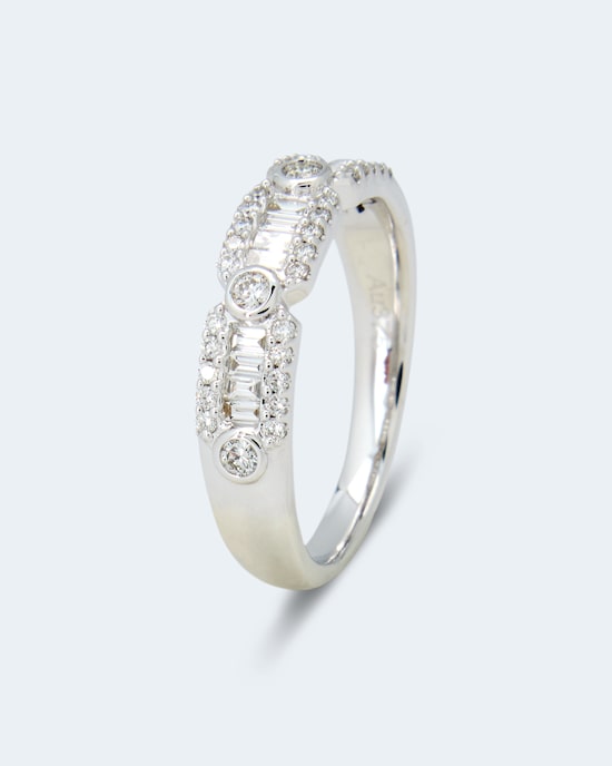 Produktabbildung für Brillantring mit Diamanten 0,55 ct