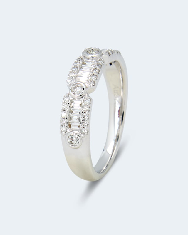 Brillantring mit Diamanten 0,55 ct