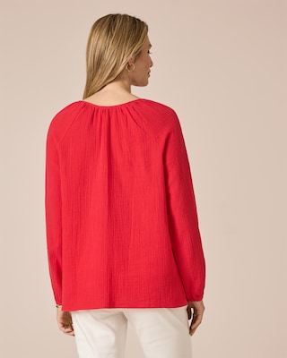 Produktabbildung 3 für Tunika-Bluse aus Musselin