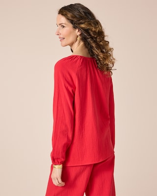 Produktabbildung 6 für Tunika-Bluse aus Musselin