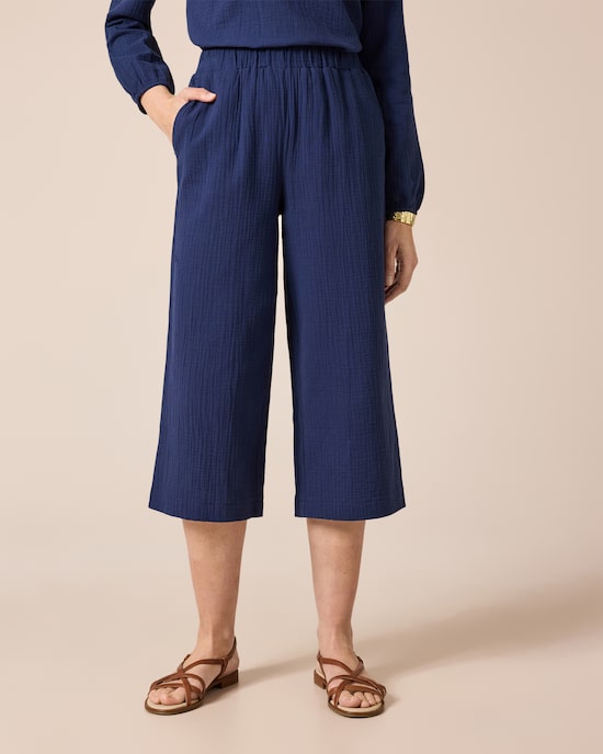 Produktabbildung für 7/8-Schlupfhose aus Musselin