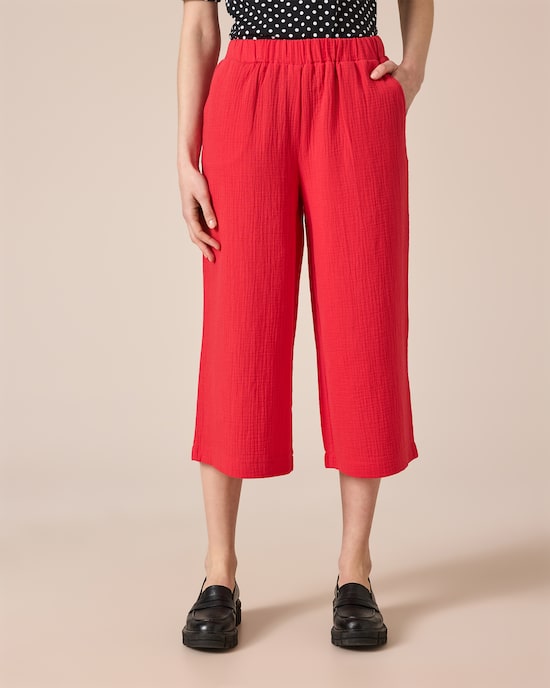 Produktabbildung für 7/8-Schlupfhose aus Musselin