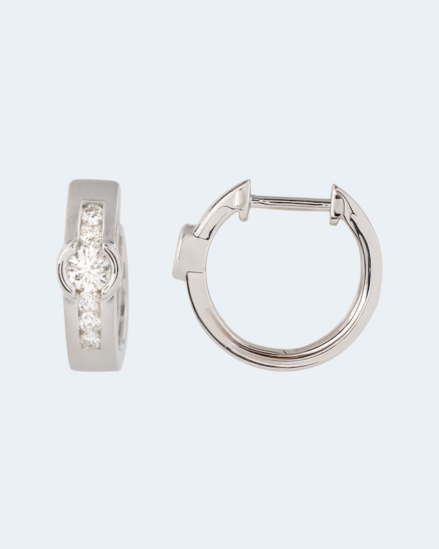 Brillant-Creolen mit 0,50 ct