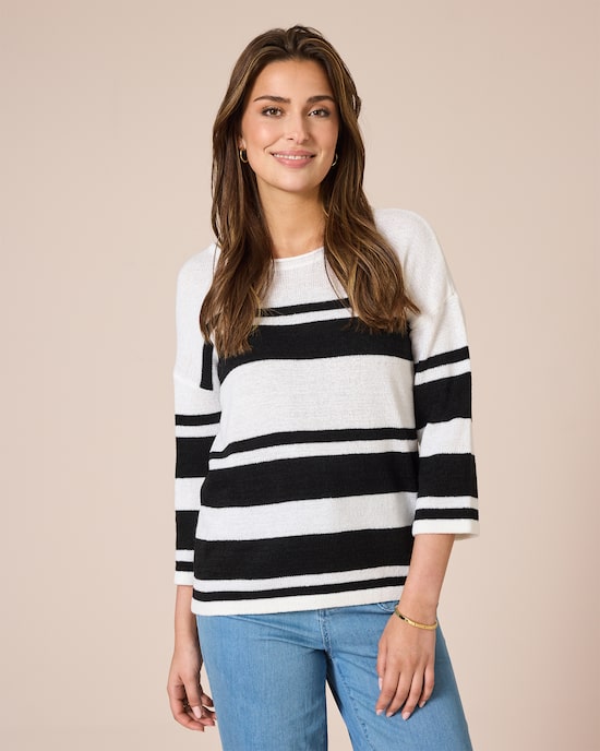 Produktabbildung für Pullover aus Bändchengarn