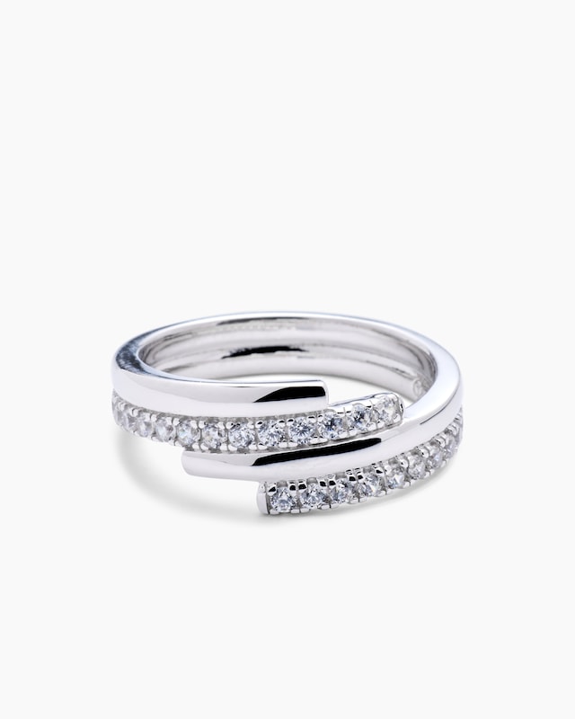 Ring mit Zirkonia