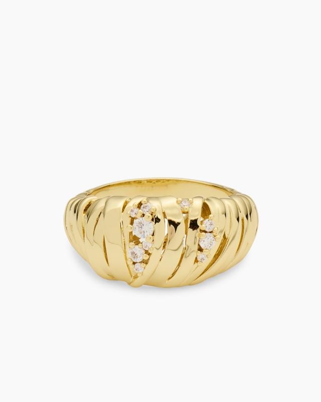 Ring mit Zirkonia