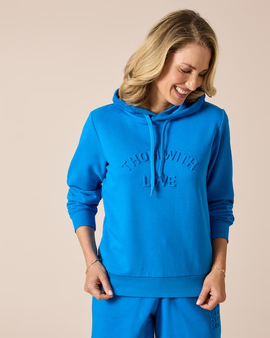 Produktabbildung für Hoodie "Thom With Love"