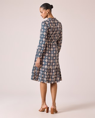Produktabbildung 6 für Kleid mit Bindegürtel