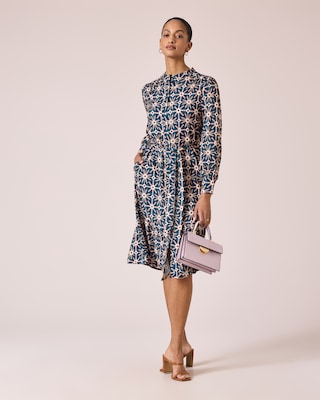 Produktabbildung 5 für Kleid mit Bindegürtel