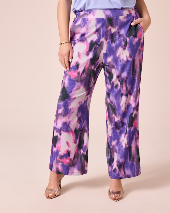 Produktabbildung für Hose mit Batik-Druck