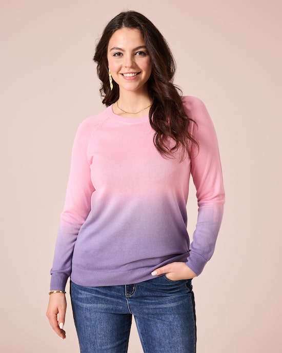 Produktabbildung für Pullover mit Farbverlauf