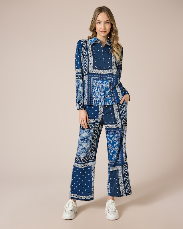 Bluse mit Mustermix