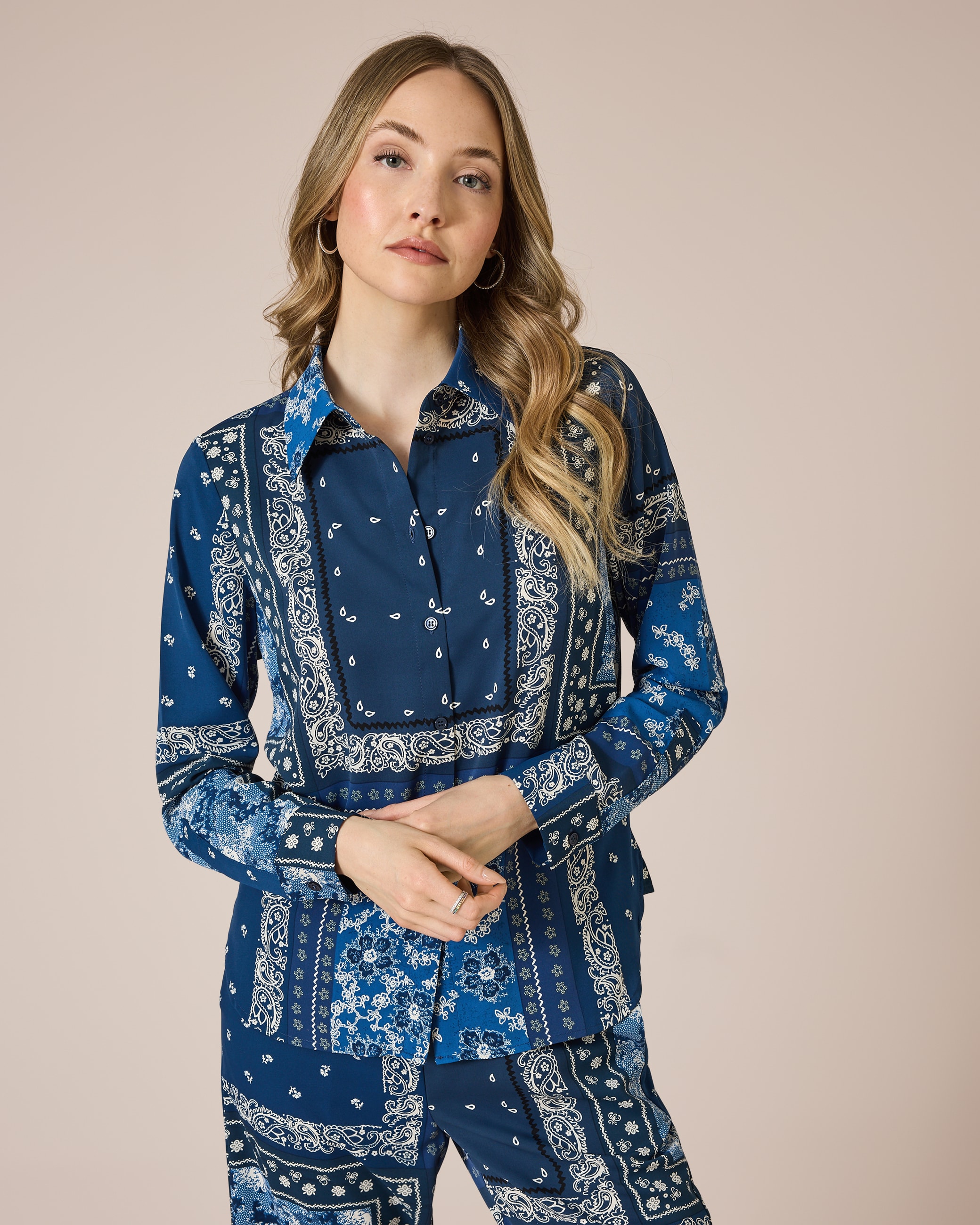 Produktabbildung für Bluse mit Mustermix