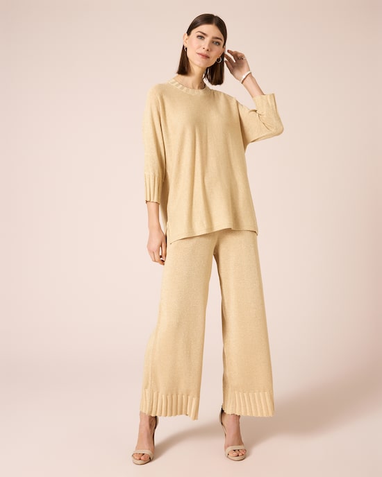 Produktabbildung für Strickset mit Metallgarn, 2tlg.