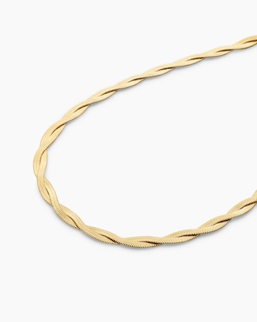 Produktabbildung für Collier im Flechtdesign