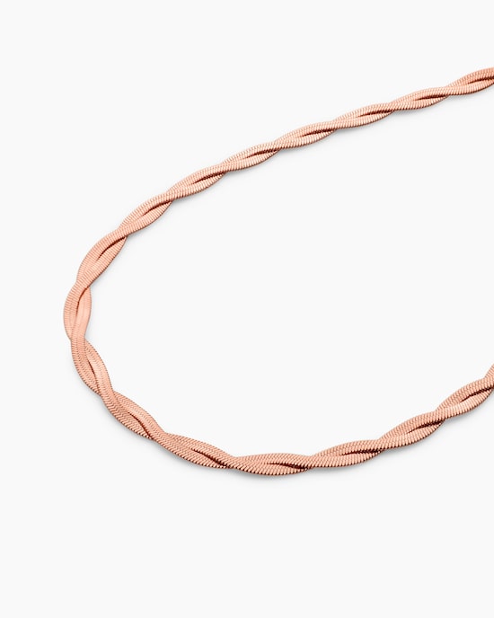 Produktabbildung für Collier im Flechtdesign