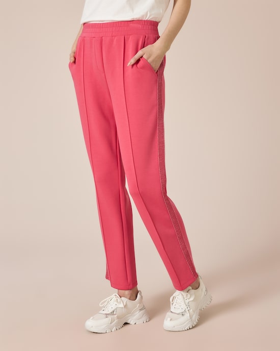 Produktabbildung für Jerseyhose mit Glitzerstreifen