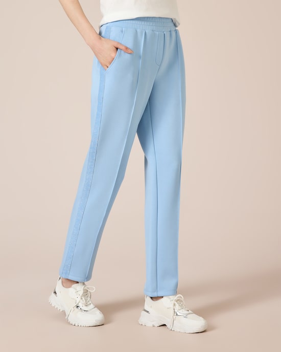 Produktabbildung für Jerseyhose mit Glitzerstreifen