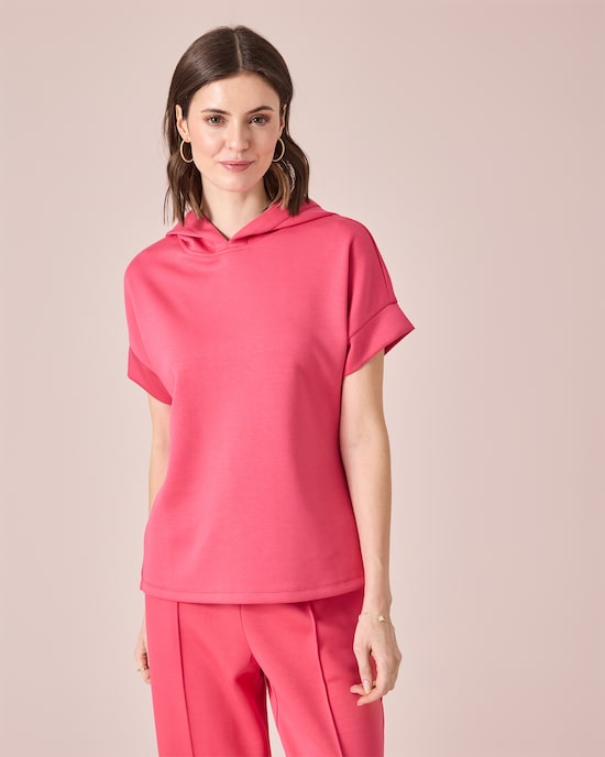 Produktabbildung für Jersey Shirt mit Kapuze