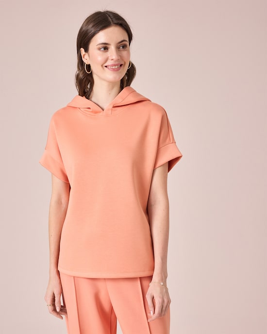 Produktabbildung für Jersey Shirt mit Kapuze