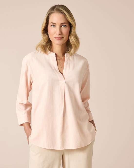 Produktabbildung für Leinen Bluse "Boxy"