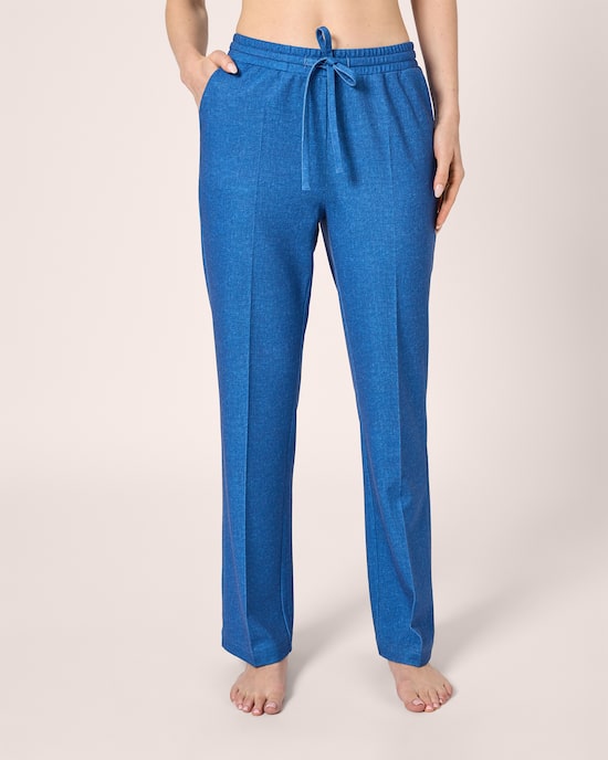 Produktabbildung für Ponte Hose im Denim Look