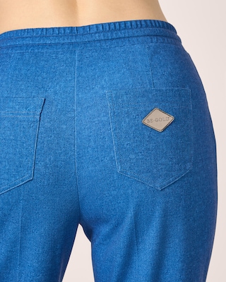 Produktabbildung 6 für Ponte Hose im Denim Look