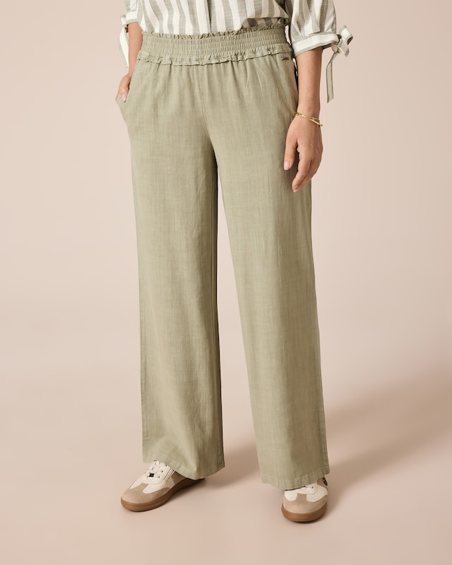 Leinen Hose