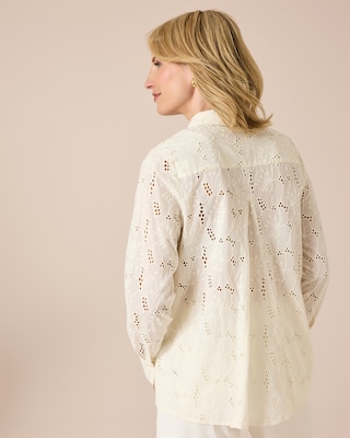 Produktabbildung 5 für Bluse mit Lochstickerei
