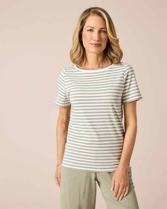 Produktabbildung für Shirt mit Streifen