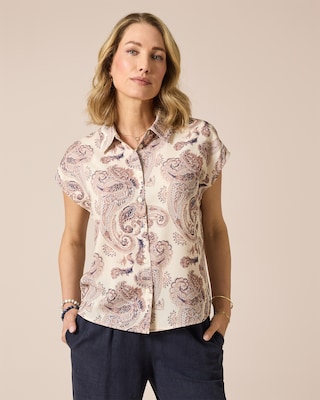 Produktabbildung 1 für Bluse im Paisley-Design
