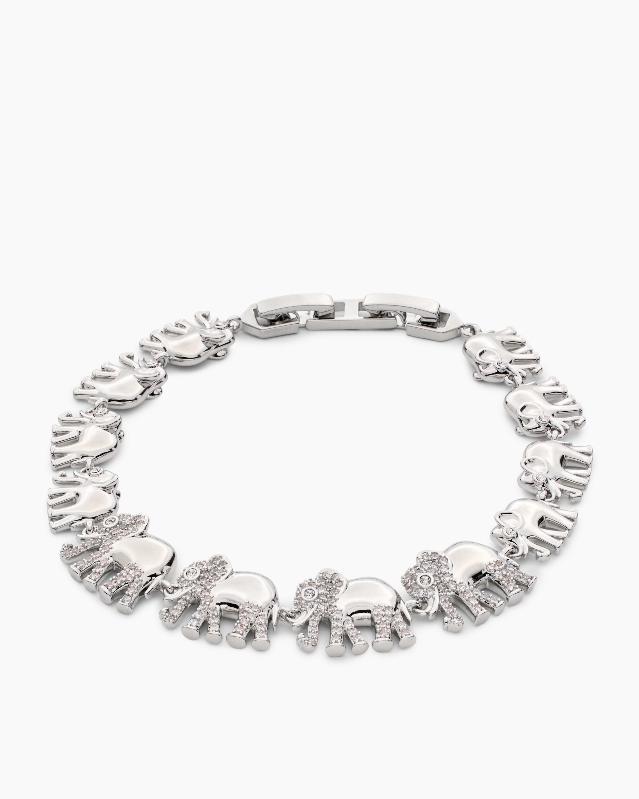 Produktabbildung für Armband "Elefant" mit Zirkonia
