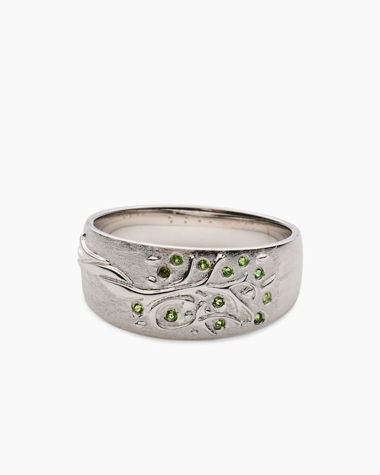 Produktabbildung für Ring mit Chromdiopsid