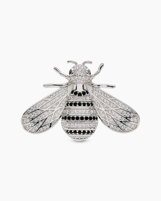 Produktabbildung 4 für Bienen-Brosche mit Zirkonia