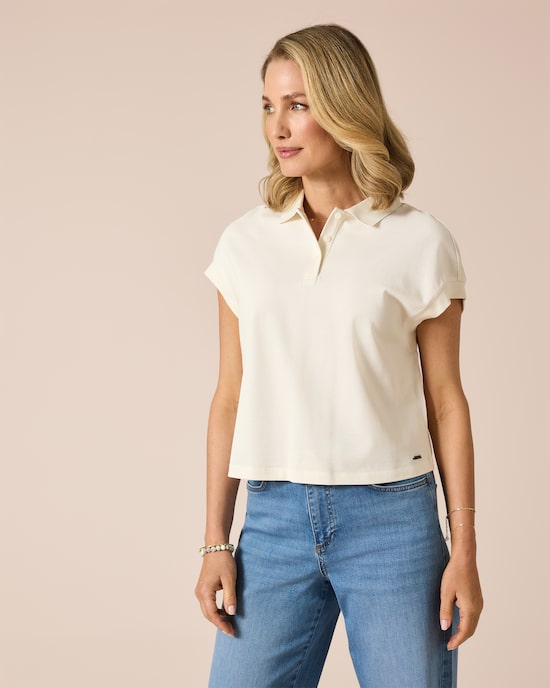 Produktabbildung für Poloshirt Boxy