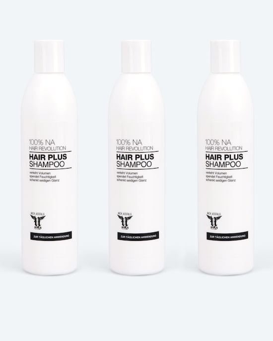 Produktabbildung für Hair Plus Shampoo, Trio