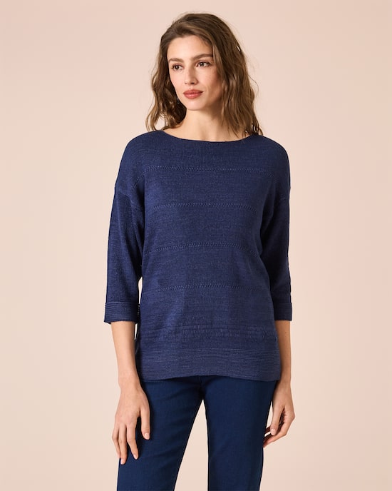 Produktabbildung für Pullover aus Bändchengarn