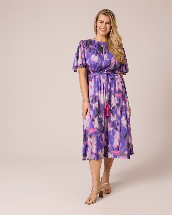 Produktabbildung für Kleid mit Batikdruck