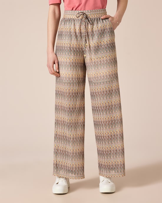 Produktabbildung für Hose mit Zig-Zag-Muster