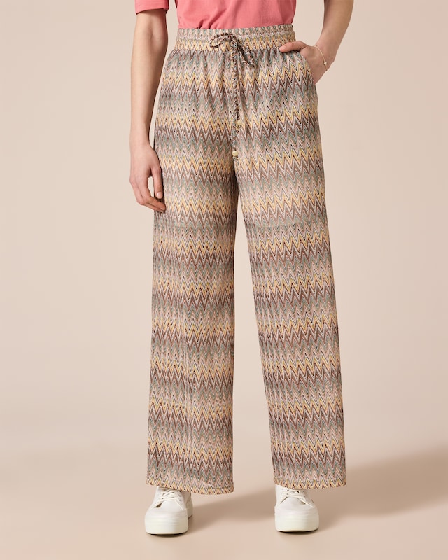 Hose mit Zig-Zag-Muster