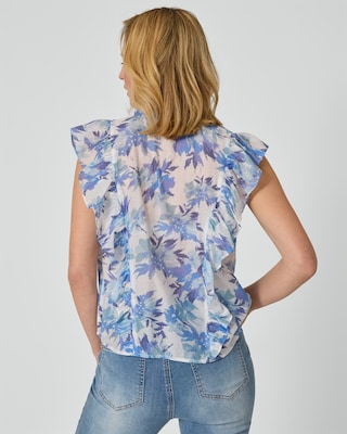Produktabbildung 6 für Bluse mit Aquarell-Druck