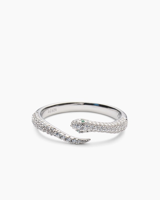 Produktabbildung für Ring "Schlange" mit Zirkonia