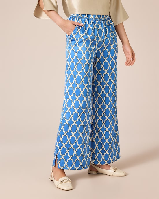 Produktabbildung für Satinhose mit Print