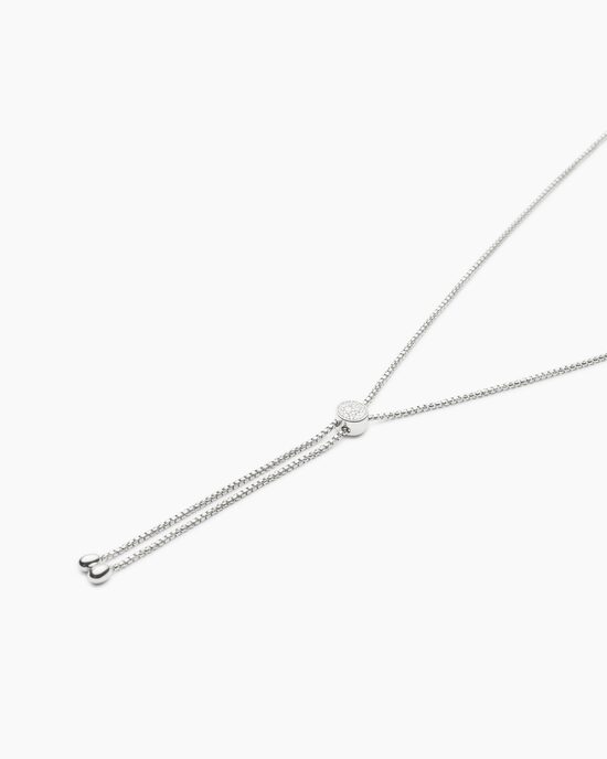 Produktabbildung für Y-Collier mit Zirkonia