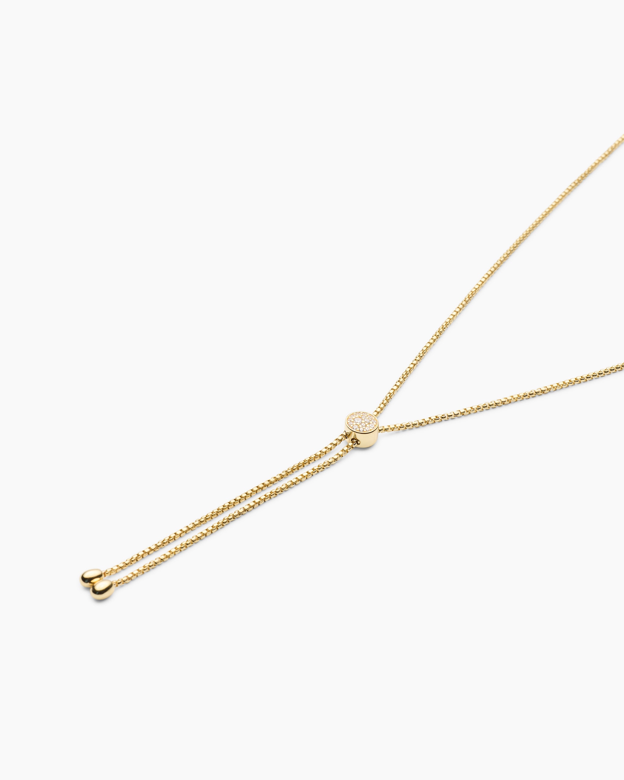 Produktabbildung für Y-Collier mit Zirkonia