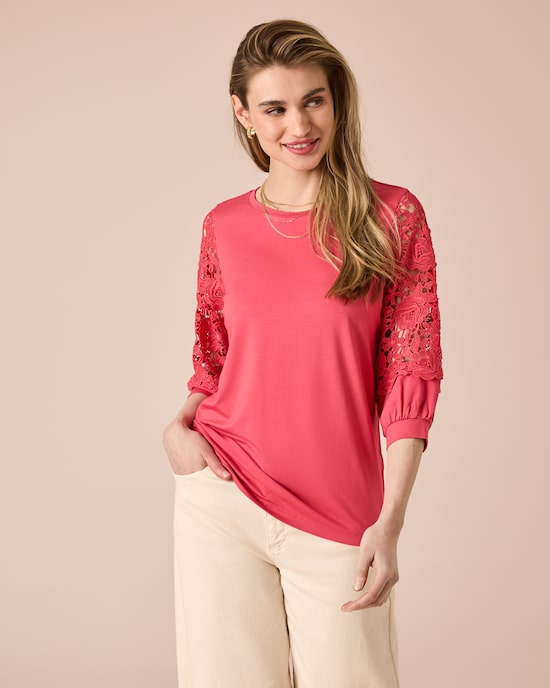 Produktabbildung für Shirt mit Ballonärmeln